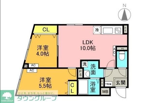 G.T.A. 中野坂上の物件間取画像